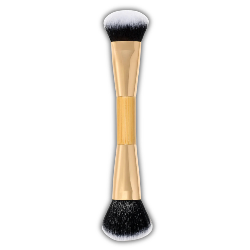 double-ended blush & bronzer brush