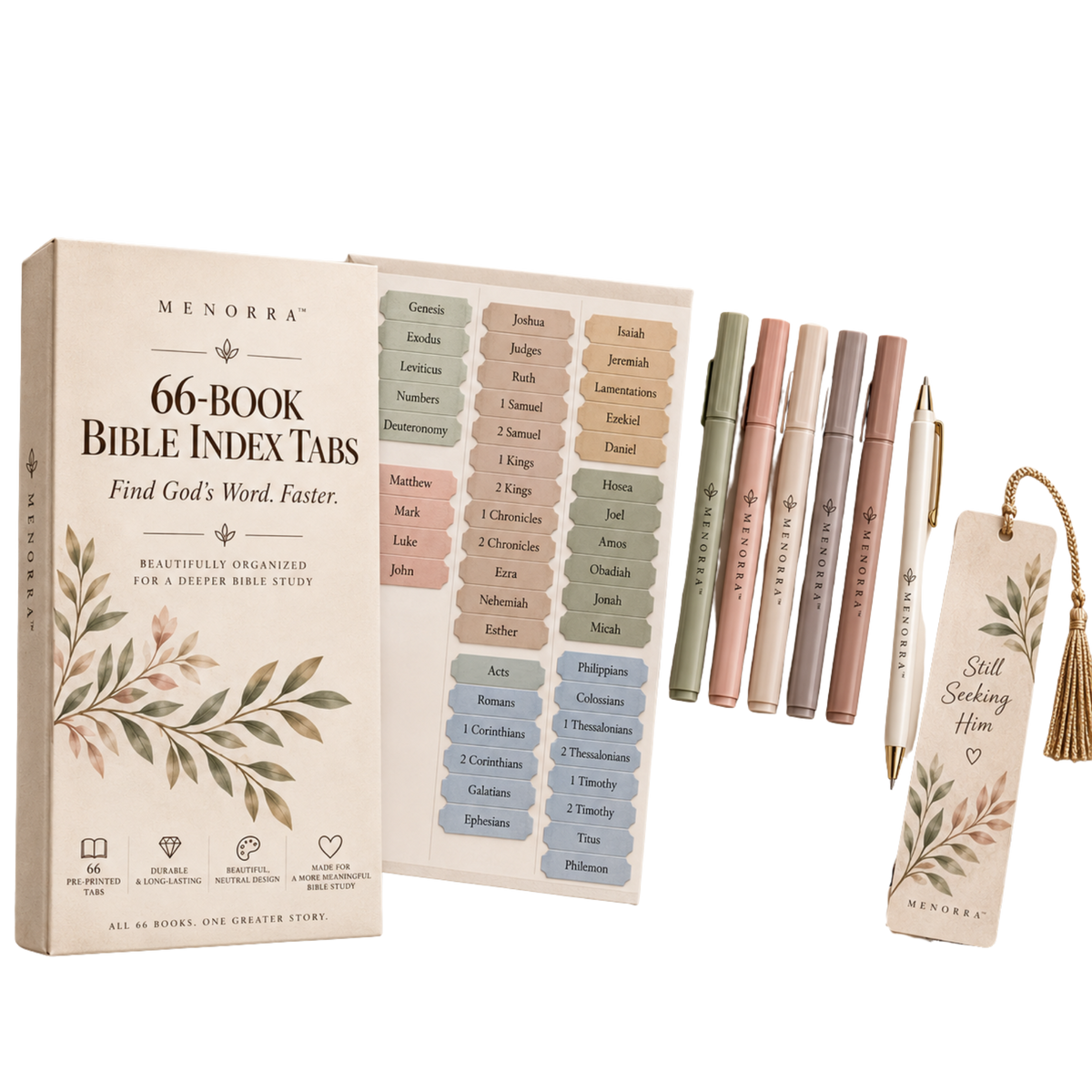 Menorra Bible Journal Deluxe Kit