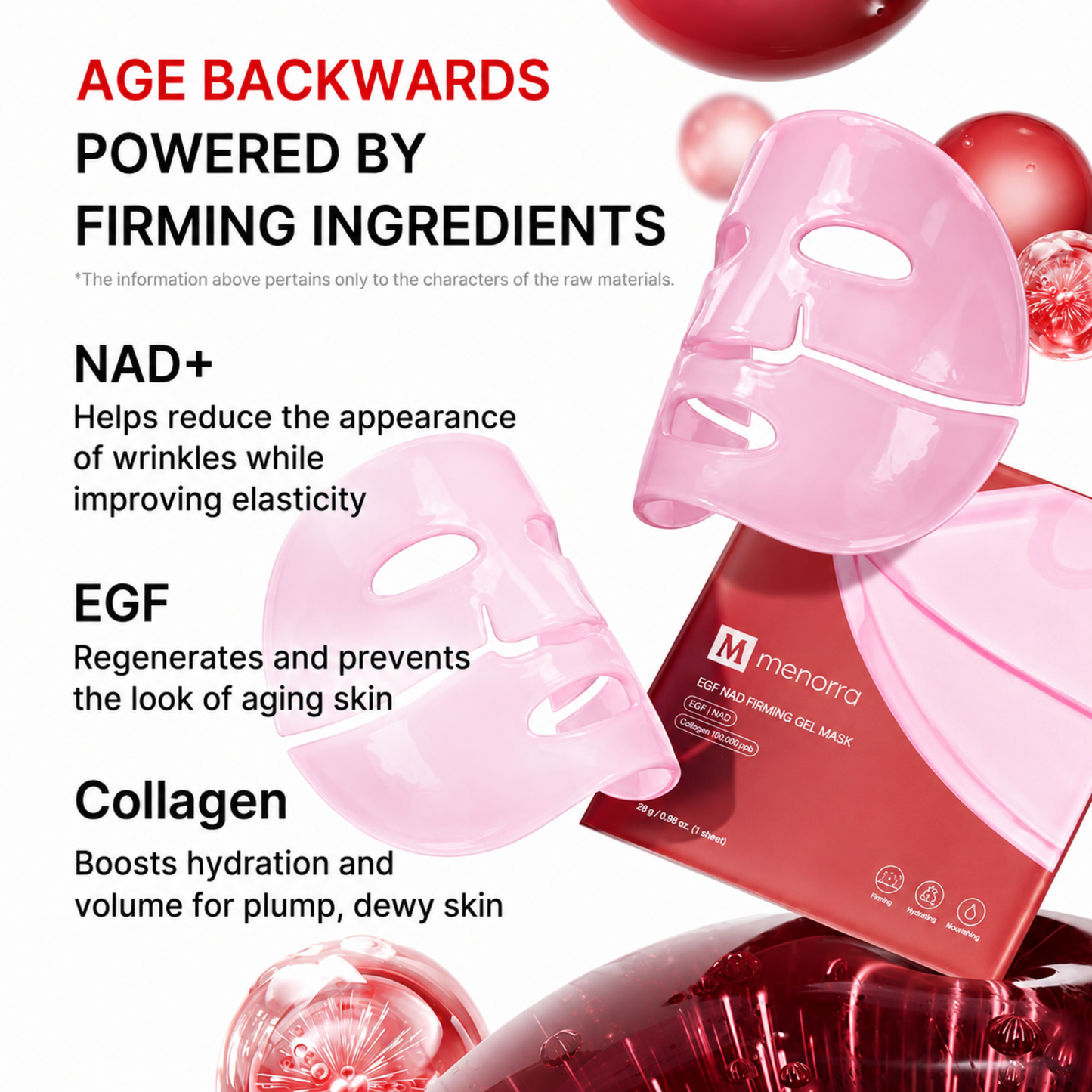 NAD+ EGF® - firming gel mask