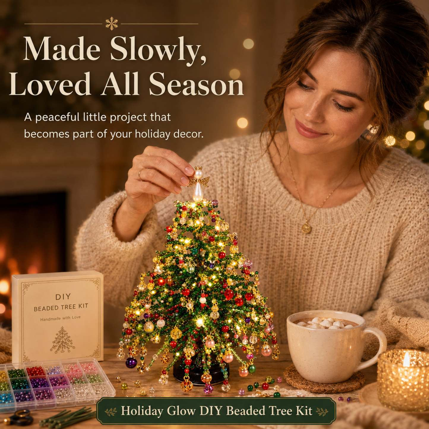 Holiday Glow™ - DIY Beaded Tree Kit