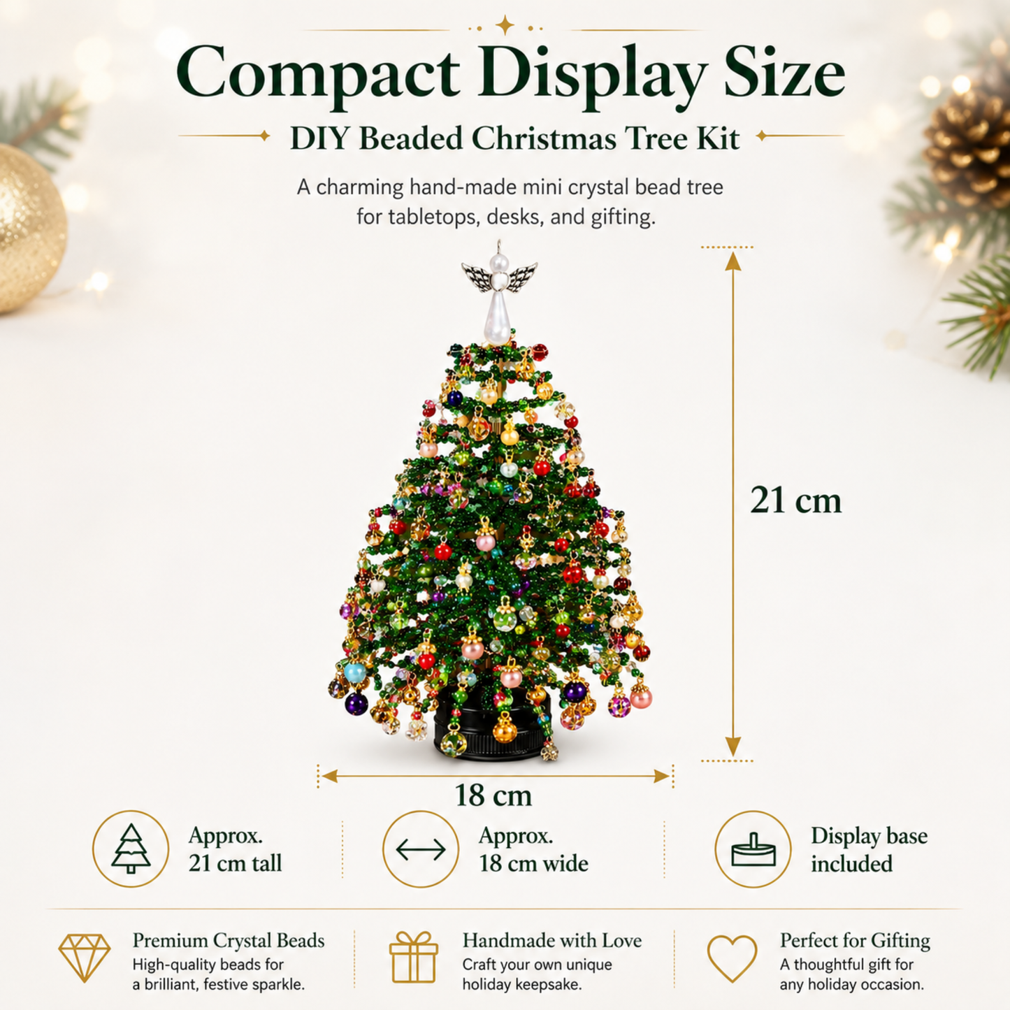 Holiday Glow™ - DIY Beaded Tree Kit