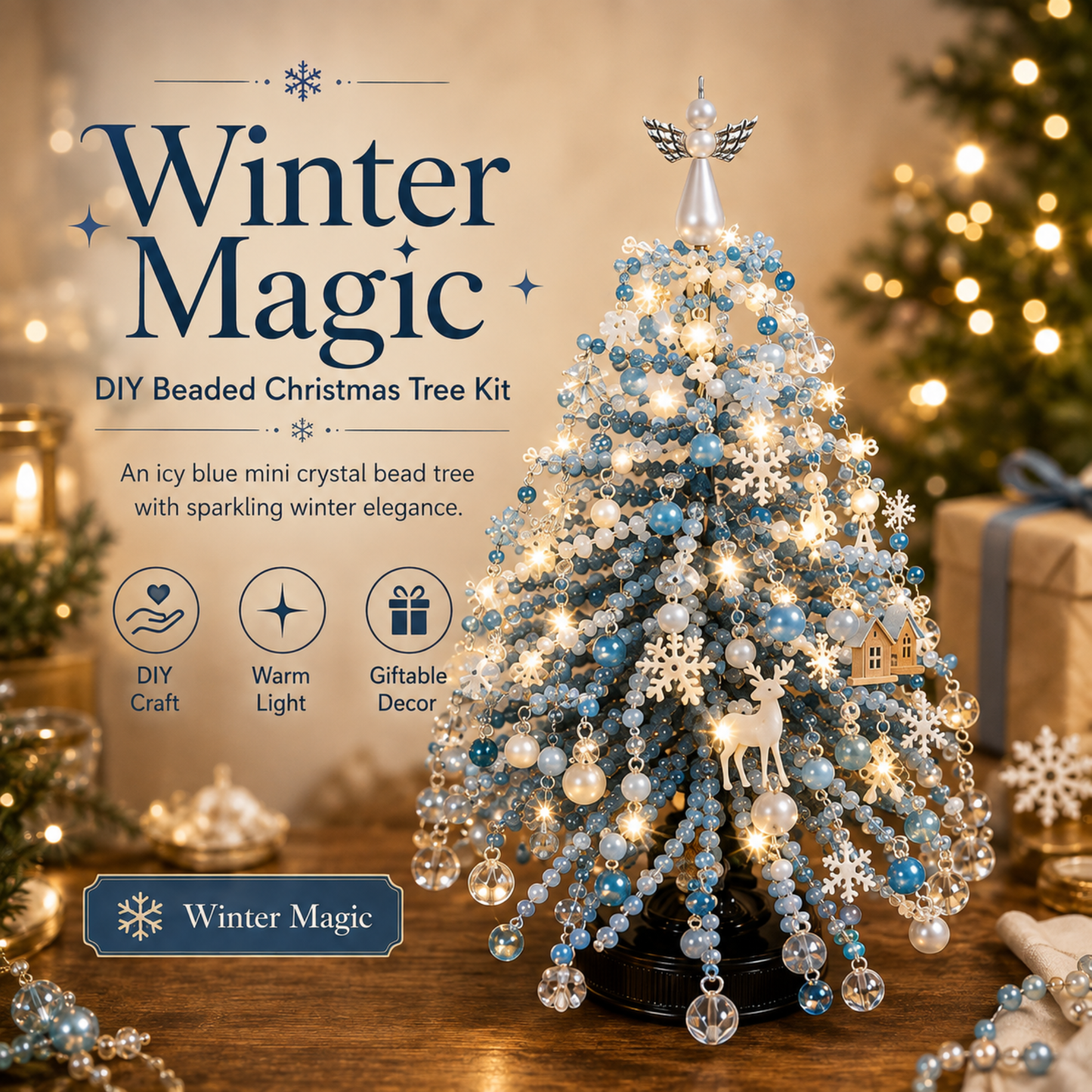 Holiday Glow™ - DIY Beaded Tree Kit
