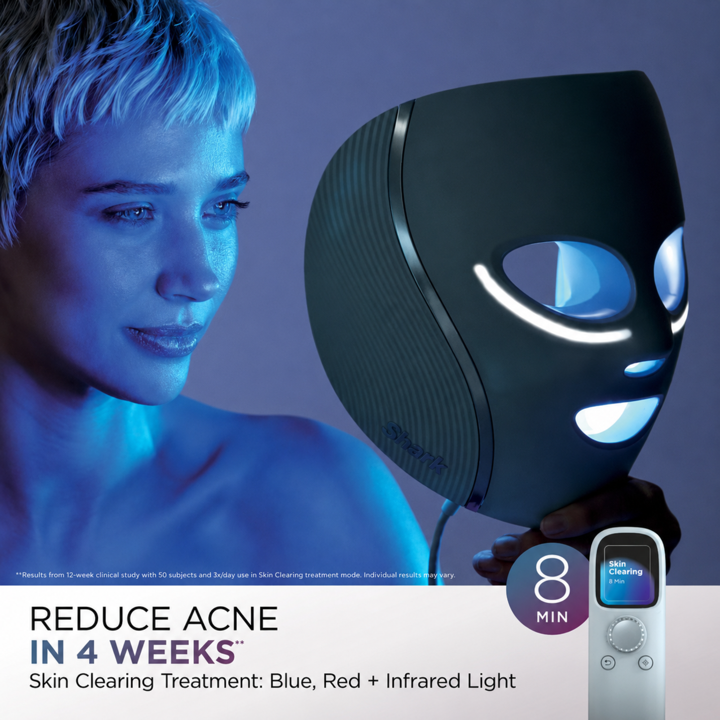 CryoGlow™ - LED face mask