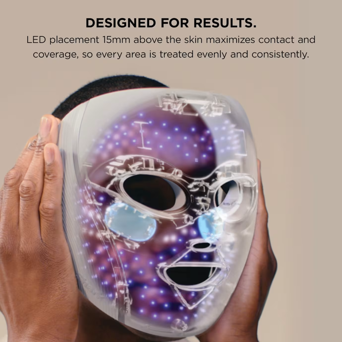 CryoGlow™ - LED face mask