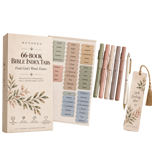 Menorra Bible Journal Deluxe Kit